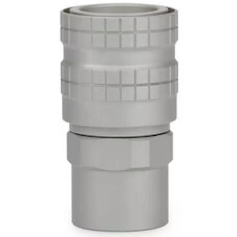 Thermal Grizzly DeltaMate Quick Disconnect Female - F, Matt Nickel