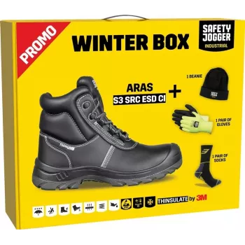 ARAS Winter Box with Free Gadgets 43 - Premium Tech Bundle, Power Bank, Earbuds, USB Hub, Gift Box