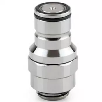 Thermal Grizzly DeltaMate Quick Disconnect Male - M, Gloss Nickel