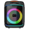 DENVER BPS-170 400W Bluetooth Party Speaker with RGB Lights, TWS, Karaoke, FM Radio, USB/SD/AUX/Mic Inputs