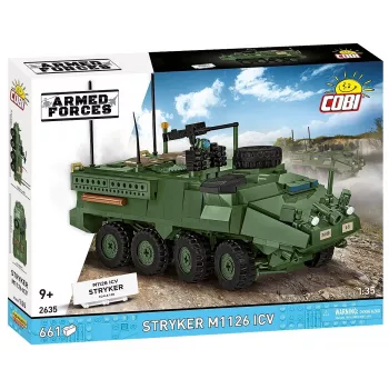 COBI Stryker M1126 ICV 1:35 Scale Military Vehicle Model Kit