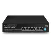 ESPERANZA 6-Port PoE+ Gigabit Switch 65W GOLIATH (4 PoE+ Ports, 2 Uplinks, 12 Gbps, Fanless Metal)
