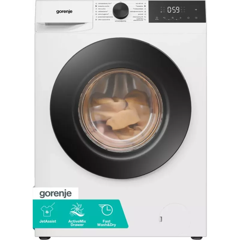 Gorenje WDG2PS954A1D2/PL Washer-Dryer, 9 kg Wash / 6 kg Dry, 1400 RPM, A Energy Class, White