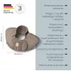 Beurer HK 165 Huggy Heated Cushion Smokey Taupe