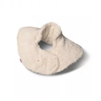 Beurer HK 165 Huggy Creme Heated Cushion | 3 Heat Settings, Machine Washable, Beurer Safety System