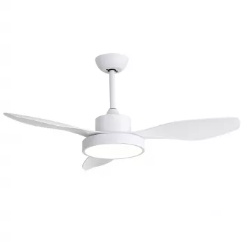 Extralink Aero Breeze 47 Smart WiFi Ceiling Fan White 119cm App Control LED Light