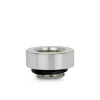 Thermal Grizzly DeltaMate Extender Fitting MF7, Gloss Nickel, 6-Pack