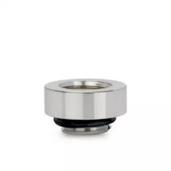 Thermal Grizzly DeltaMate Extender Fitting MF7, Gloss Nickel, 6-Pack
