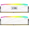 V-Color Manta XFinity+ aRGB DDR5-8000 RAM, CL40, EXPO - 32 GB Dual-Kit, White