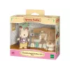Sylvanian Families Chocolate Rabbit Brother Bathroom Set