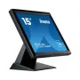 Iiyama ProLite T1531SAW-B5 15 inch XGA Resistive Touch LED Monitor, 4:3, DVI-D/VGA, USB, Speakers, IP54 Front, VESA, Black