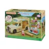 EPOCH Sylvanian Families Campervan Playset - Family Camping Adventure Vehicle