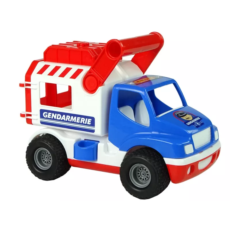 WADER POLESIE Gendarmerie ConsTruck 9924 Toy Truck