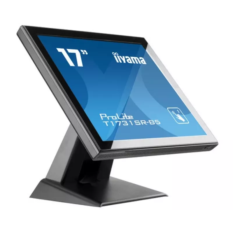 Iiyama ProLite T1731SR-B5 17 inch SXGA 5:4 Resistive Touch LED Monitor - Black