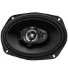 JVC CS-DR6932 6x9 inch 3-Way Coaxial Car Speakers, 500W Peak, 70W RMS, Carbon Mica Woofer, PEI Tweeters, 4 Ohm