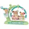 Sylvanian Families Fawn Babies with Flower Swing Playset