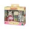 Epoch Sylvanian Families Chocolate Rabbit Mother Kitchen Set