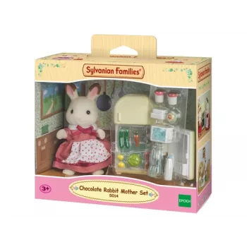 Epoch Sylvanian Families Chocolate Rabbit Mother Kitchen Set