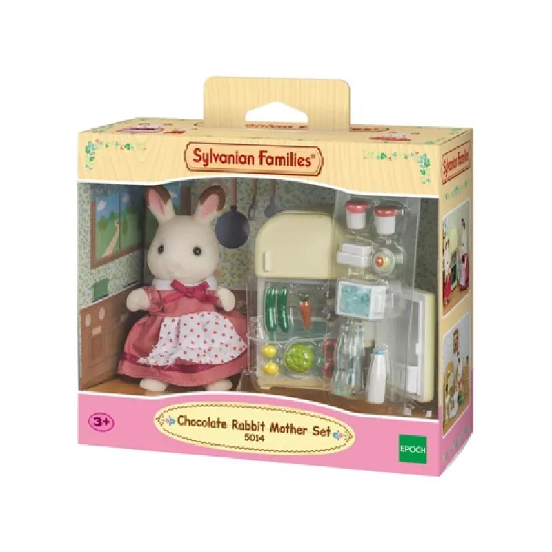 Epoch Sylvanian Families Chocolate Rabbit Mother Kitchen Set