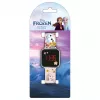 PULIO Digital Watch LED Diakakis - Frozen Kids' Timepiece with Red LED Display, Blue/Purple Silicone Strap, Official Disney Frozen Theme