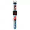 PULIO Kids Digital Watch with LED Display - Disney Pixar Cars Theme, Red/Black