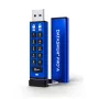 iStorage datAshur PRO+A 32GB USB 3.2 Gen 1 Hardware Encrypted Flash Drive with PIN Authentication, FIPS 140-3 Level 3, IP68, Brute-Force Protection