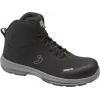 NO NAME FLUX S3S MID 46 Safety Shoes Black/Grey
