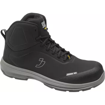 NO NAME FLUX S3S MID 46 Safety Shoes Black/Grey