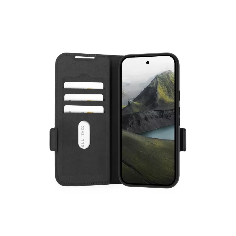 dbramante1928 Oslo Pro Google Pixel 9a Leather Back Cover Black