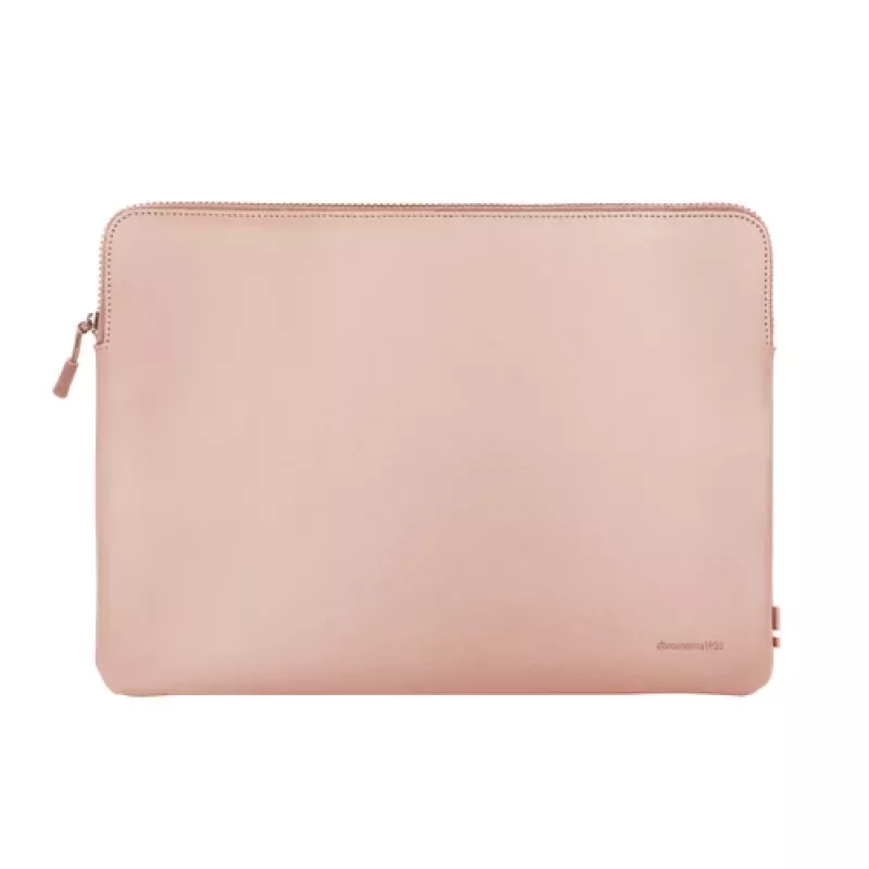 dbramante1928 Oxford 14 inch Laptop Sleeve Sand Pink Full-Grain Leather