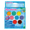 EPOCH Aquabeads Glitter Beads Refill Set - 800 Beads in 8 Colours