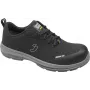 NO NAME Safety Shoes SJ FLUXS3S Low 46 - S3S SR FO HRO Composite Toe, Metal-Free, Black/Grey