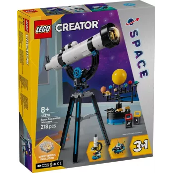 LEGO Creator 3-in-1 Space Rover Explorer 31107 Building Kit, 510 Pieces, Ages 8+