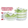 MPM Mushroom Dryer MSG-06 - 5-Tray Food Dehydrator, 250W, Adjustable Temperature 35-70°C, White