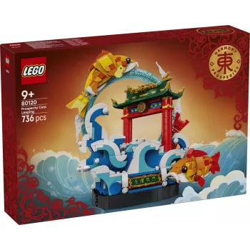 LEGO 80120 Prosperity Carp Leaping Building Set