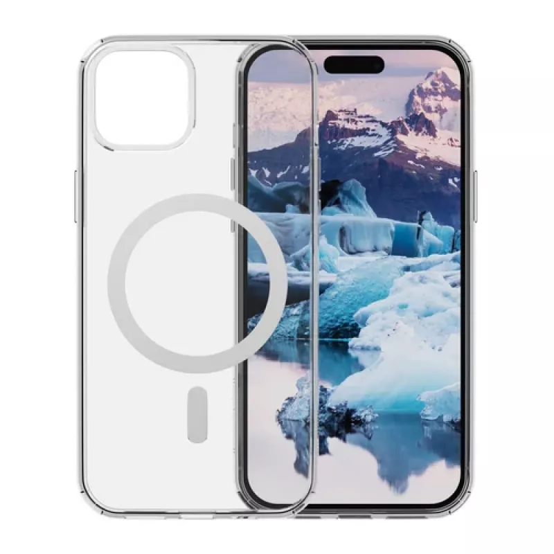 dbramante1928 Iceland Pro MagSafe Case for iPhone 15 Plus - Transparent