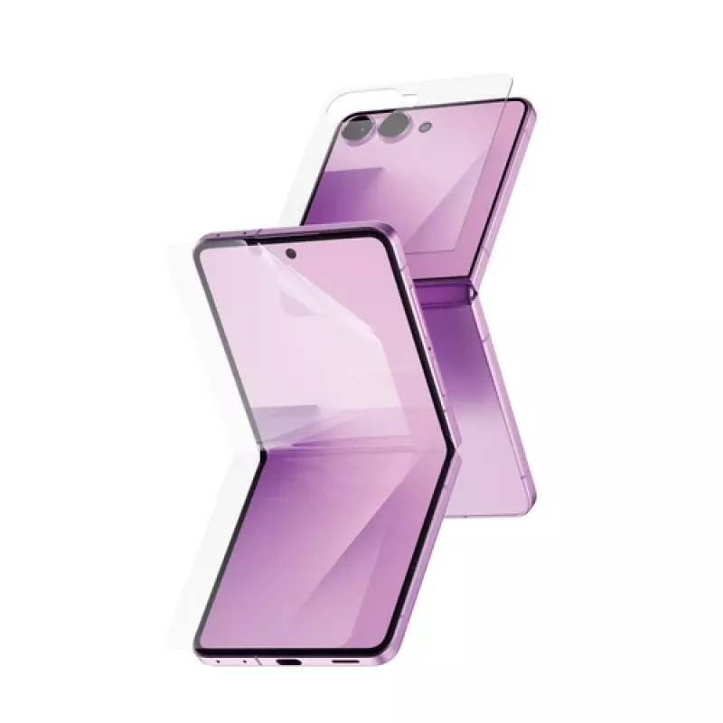 PanzerGlass PG65143 Samsung Galaxy Z Flip5 Main Display Tempered Glass Screen Protector with TPU Film