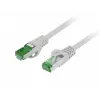 LANBERG PCF7-10CU-2000-S Cat.7 S/FTP LSZH Copper Patch Cable 20m Grey Fluke Passed