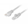 Lanberg PCU6-10CU-2000-S Cat.6 UTP LSZH Copper Patch Cable 20m Grey Fluke Passed