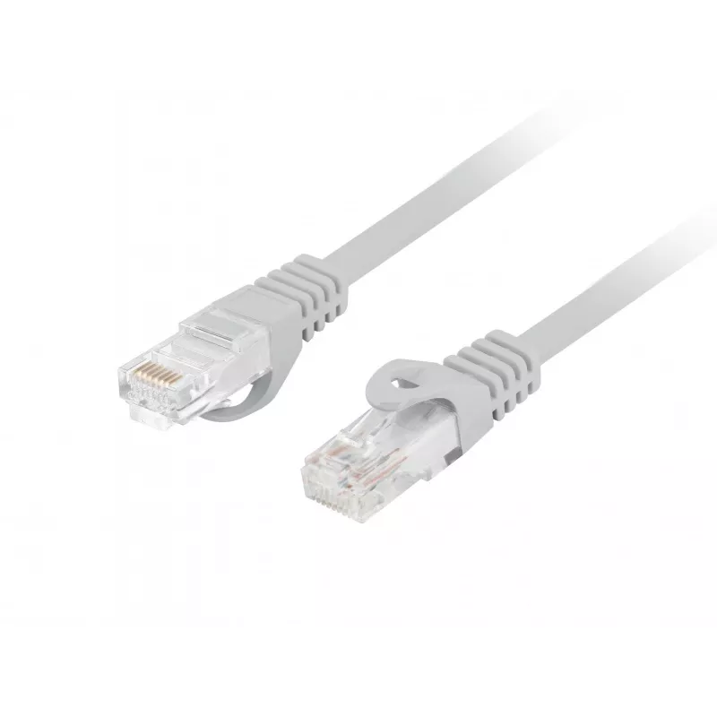 Lanberg PCU6-10CU-2000-S Cat.6 UTP LSZH Copper Patch Cable 20m Grey Fluke Passed