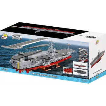 COBI 6131 PCS HC WWII /4869/ CVN-65 Aircraft Carrier Construction Set