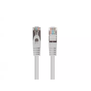 Lanberg 10-Pack Cat.6 FTP Patch Cable 0.25m Grey Fluke Passed