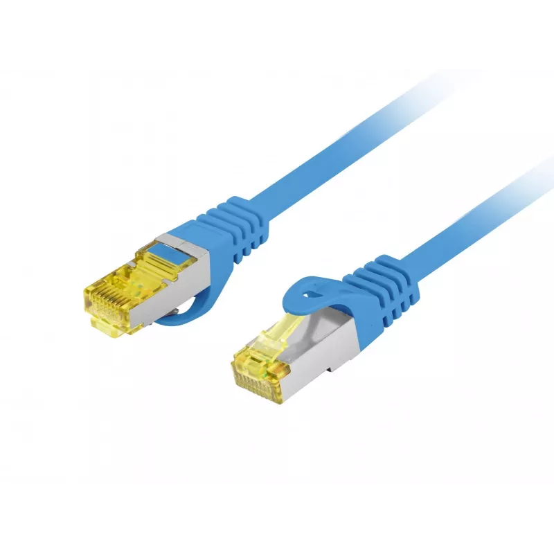 LANBERG Cat.6A S/FTP LSZH Copper Patch Cable 20m Blue Fluke Passed