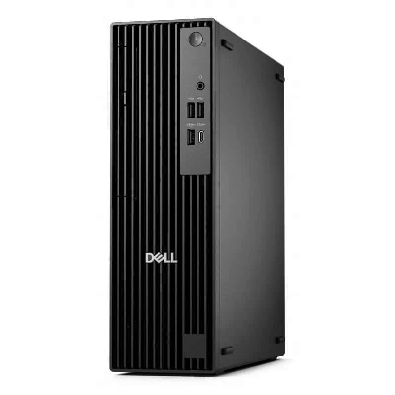 Dell Pro Slim QCS1250 Desktop PC - Intel Core Ultra 5 235, 8GB DDR5, 512GB NVMe SSD, Intel Graphics, Windows 11 Pro, TPM 2.0, 3Y ProSupport