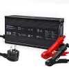 Qoltec LiFePO4 Battery Charger 12V 30A with LED Indicators and Intelligent 3-Stage Charging