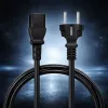 QOLTEC 54627 Schuko to IEC C13 Power Cable 3m 3x1mm² Black