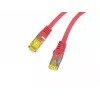 LANBERG Cat.6A S/FTP LSZH Copper Patch Cable 20m Red - Fluke Passed