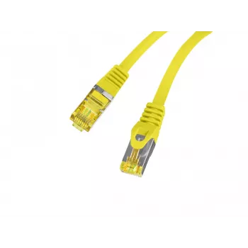 LANBERG Cat.6A S/FTP LSZH Copper Patch Cable 20m Yellow Fluke Passed