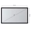 MACLEAN Frame Projection Screen 100 16:9 MC-921