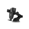 HAMMER Extreme Car Holder Universal Smartphone Windshield Dashboard Mount with Strong Suction Cup, 360° Rotation, Adjustable Clamp, Black